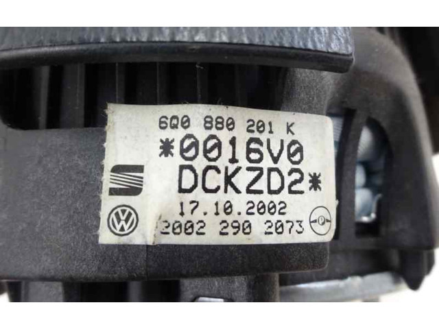 Подушка безопасности водителя 6Q0880201K Volkswagen Polo