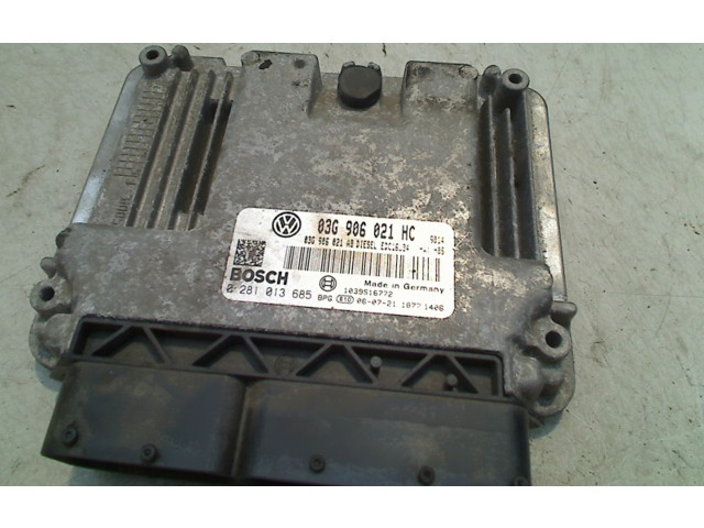 Блок управления 03G906021HC, 03G906021HC Volkswagen Golf Plus