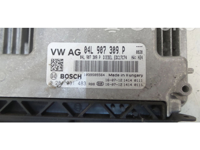 Řídící jednotka 04L907309P, 0281031483 Volkswagen Tiguan 2016