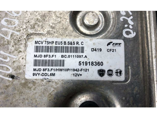 Řídící jednotka MJD8F3.F1, 55253520 Fiat Fiorino 2012