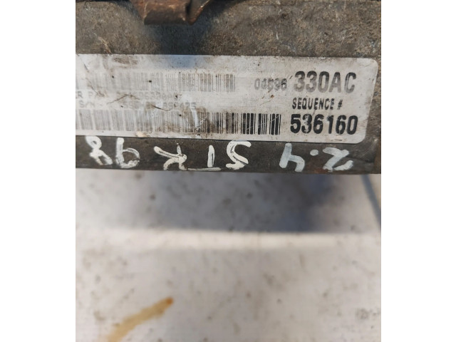 Řídící jednotka P04896330AC Chrysler Stratus 2000