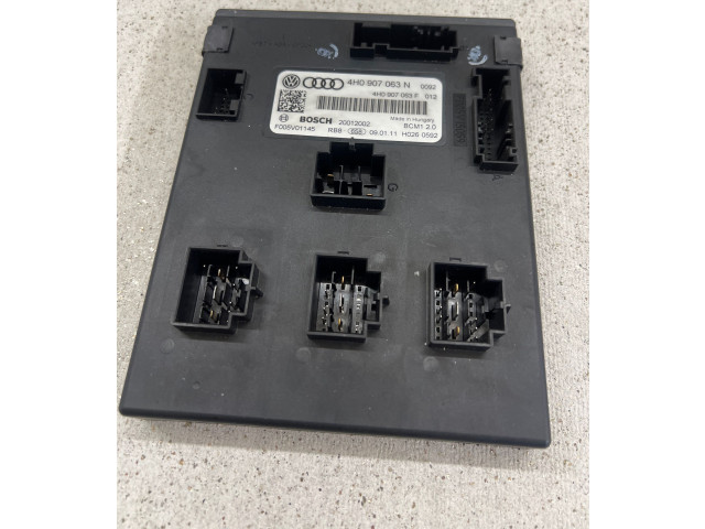 Блок комфорта 4H0907063N, 4H0907063F Audi A7 S7 4G