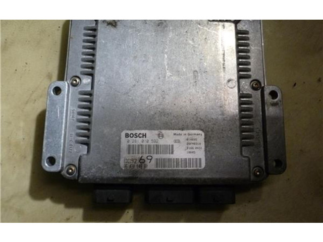 Блок управления двигателем Блок управления 281010592, 9642014880   Peugeot 306