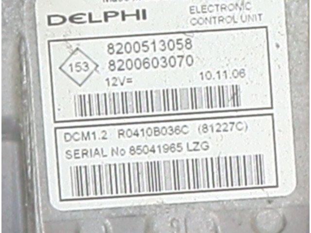 Блок управления двигателя 8200513058 Dacia Logan I