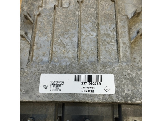 Блок управления двигателя 237106102R, 237106276R   Dacia Lodgy