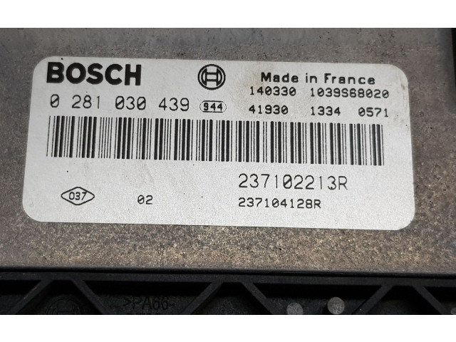 Блок управления двигателя 237102213R, 237104128R Dacia Lodgy