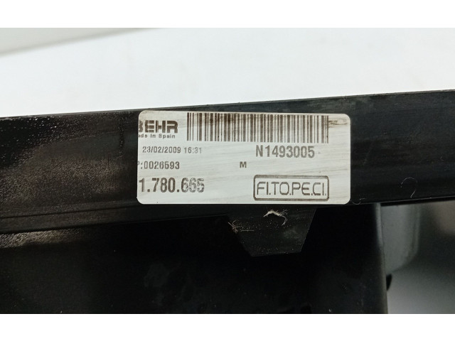 Вентилятор радиатора N1493005, 51780660 Citroen Nemo