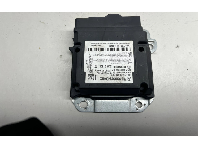 Блок подушек безопасности A1669001609, A1668200426   Mercedes-Benz GL X166
