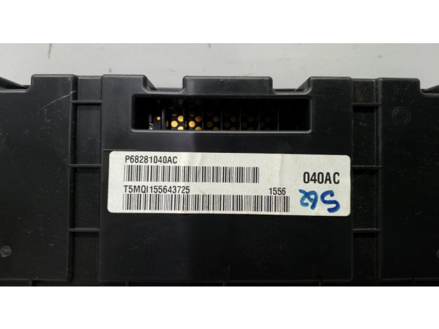 Přístrojová deska Dodge Challenger 2016 A2C92881100, 68281040AC