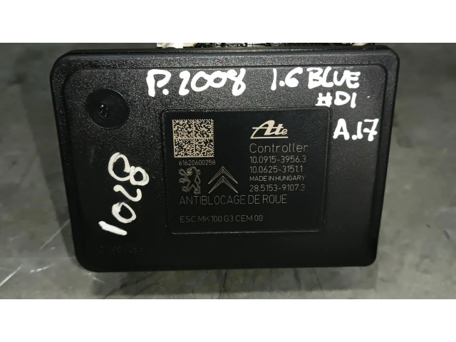 Блок АБС 9814482780, ABS   Peugeot  2008 I  2013-2019 года
