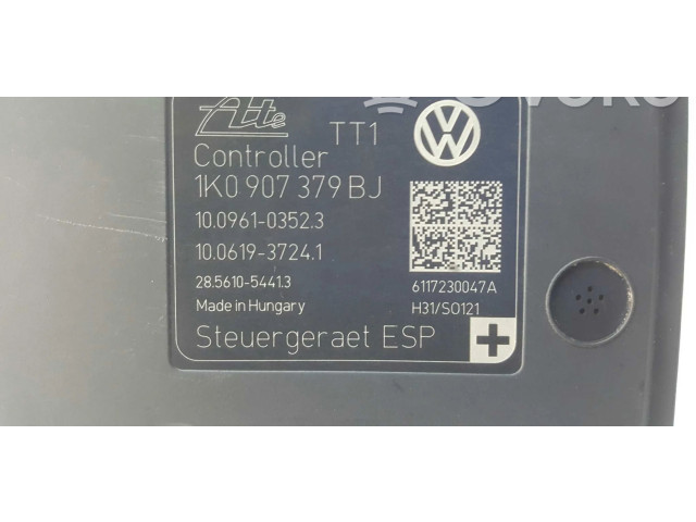 Блок АБС 1K0614517DM, 1K0907379BJ Skoda Yeti (5L) 2009 - 2017 года