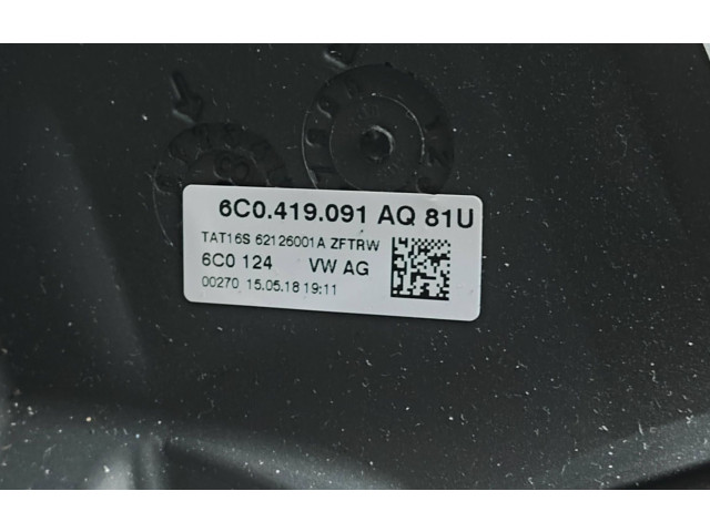 Руль Volkswagen Caddy 2015 - 2020 года 6C0419091AQ, 62126001A