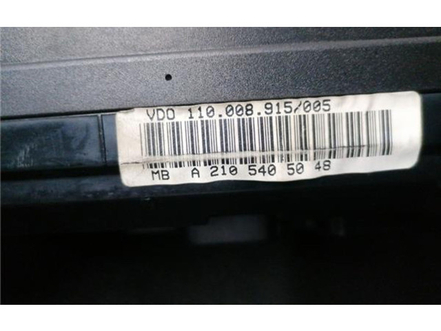 Přístrojová deska Mercedes-Benz E AMG W210 2004 A2105405048, 87001357