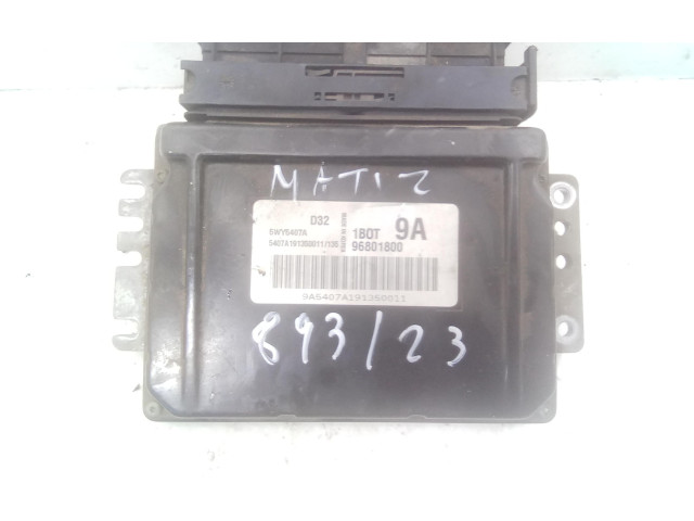 Блок управления двигателя 96801800, 96801800   Chevrolet Matiz