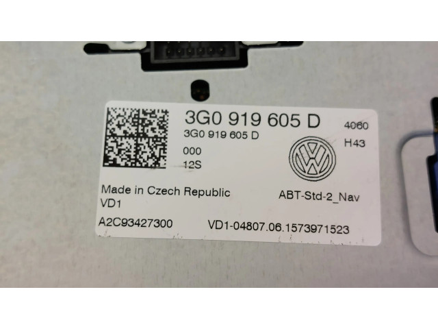 Дисплей    3G0919605D   Volkswagen PASSAT B8