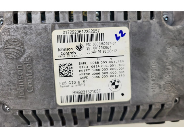 Дисплей    9231321   BMW X3 F25