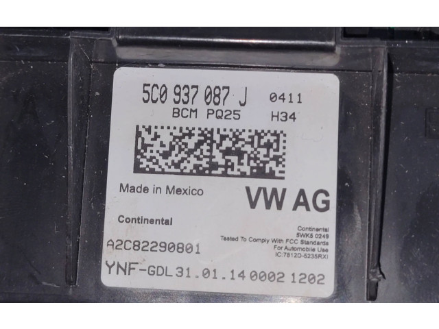 Блок комфорта 5C0937087J, 1400021202   Volkswagen Jetta VI   