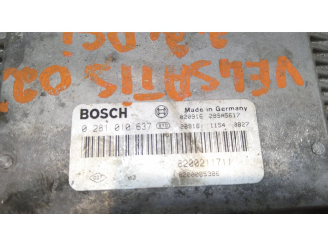 Řídící jednotka 8200085386, 8200211711 Renault Vel Satis 2002