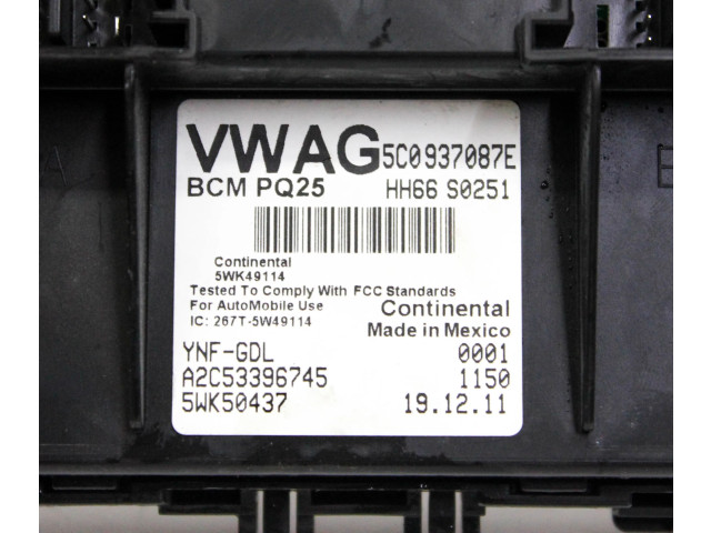 Блок комфорта 5C0937087E Volkswagen Jetta VI