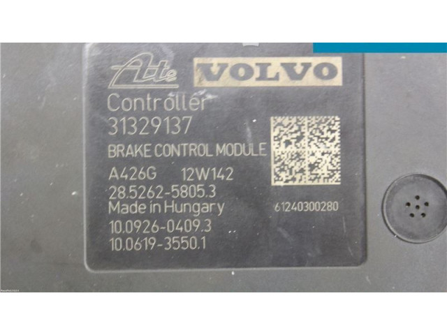 Блок управления АБС 31329138, 31329137   Volvo V60