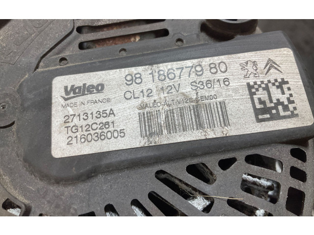 Генератор 9818677980, 2713135A Peugeot 2008 II