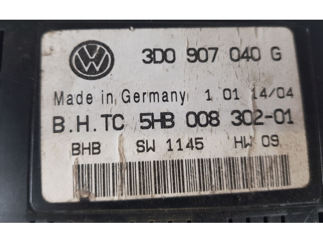 Блок комфорта 3D0907040G, 5HB00830201   Volkswagen Phaeton   