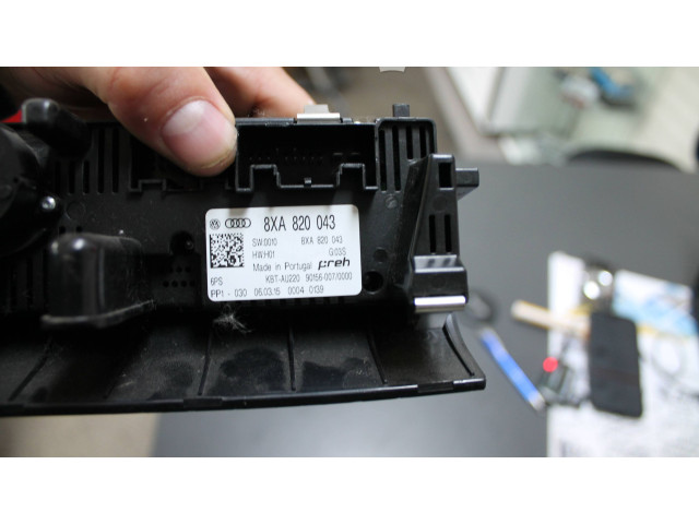 Блок управления климат-контролем 8XA820043 Audi A1