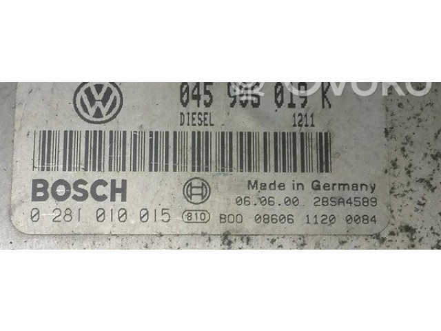 Блок управления двигателя 045906019K Volkswagen Lupo