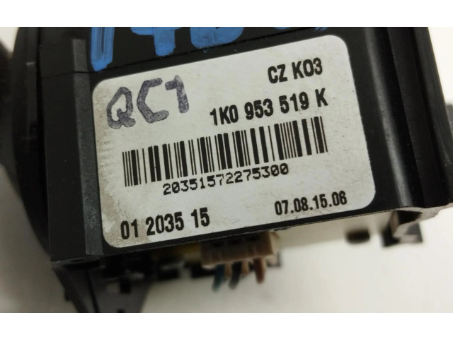 Переключатель дворников 1K0953519K, MANDOLIMPIA Volkswagen Jetta V