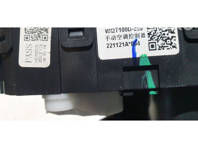 Блок управления кондиционера воздуха / климата/ печки (в салоне) WQT100D050, 20221123   Dacia Spring