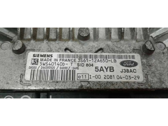 Řídící jednotka 5WS40140D, J38AC Mazda 2 2004