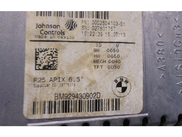 Дисплей    2504103   BMW X3 F25