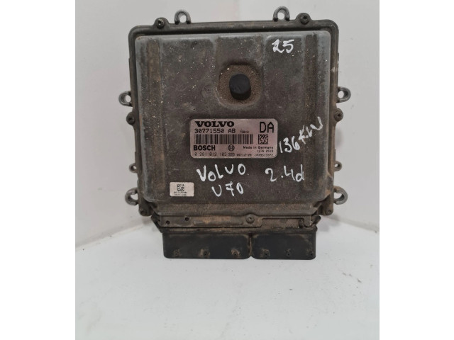 Блок управления двигателя 30771550, 0281012103 Volvo V70