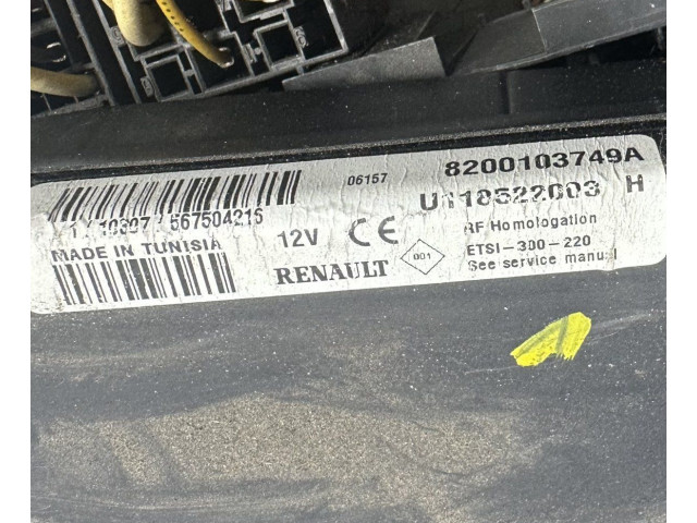 Блок комфорта 8200103749A, U118522003H Renault Clio II