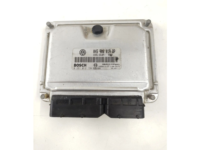 Блок управления двигателем Блок управления 045906019BP, 0281012194 Audi A2