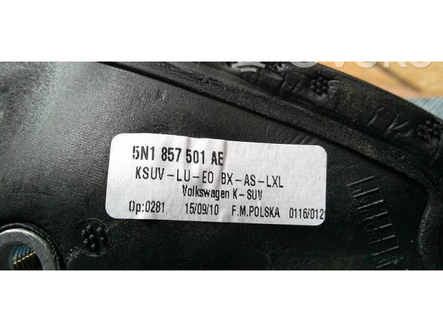 Zpětné zrcátko Volkswagen Tiguan 2008 5N1857501AE, 0116012