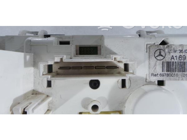 Блок управления климат-контролем A1699000900, 69780018   Mercedes-Benz A W169