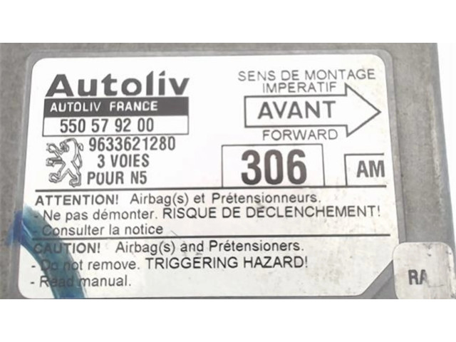 Блок подушек безопасности (550579200), (9633621280) Peugeot 306
