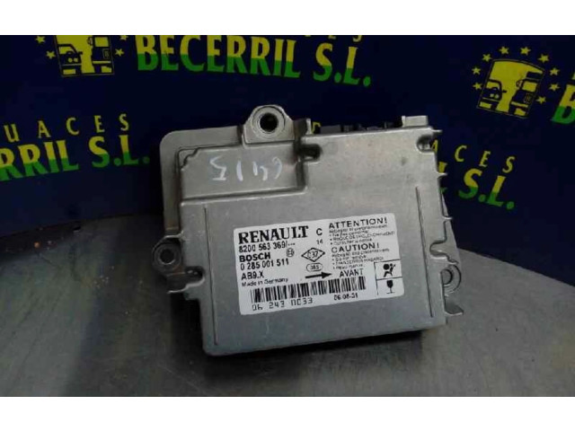 Блок подушек безопасности 8200563369, 0285001511   Renault Clio III
