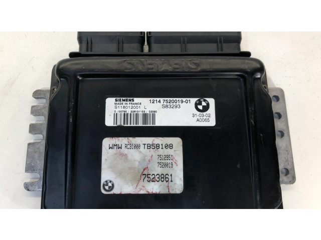 Řídící jednotka S118012001, 1214752001901 Mini One - Cooper Coupe R56 2006