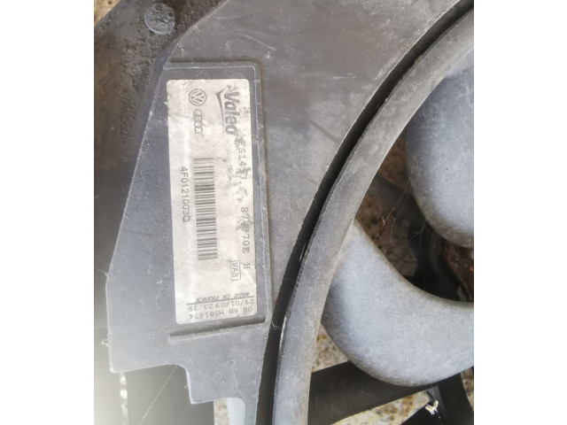 Вентилятор радиатора     4F0121003Q, 4F0121003Q    Audi A6 S6 C6 4F 