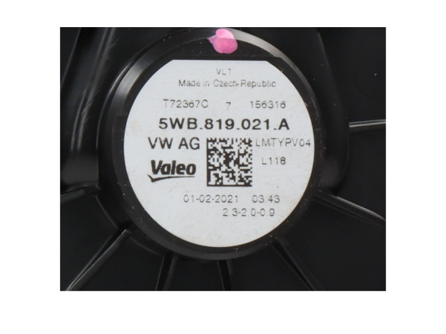 Вентилятор печки    3Q1819021   Volkswagen Tiguan