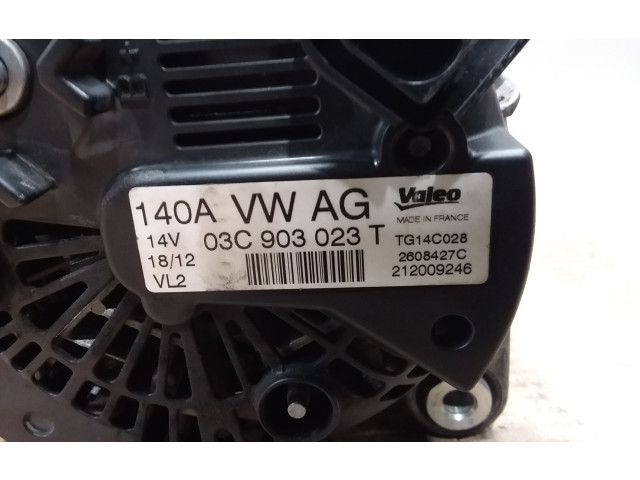 Генератор 03C903023T, 212009246   Volkswagen PASSAT CC 1.4     