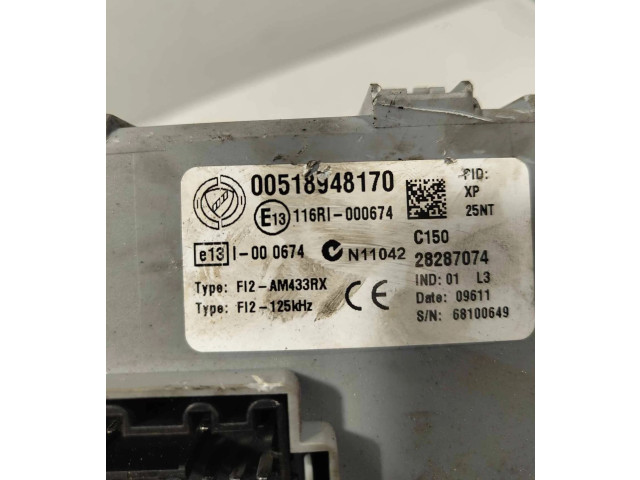   Pojistková skříňka 00518948170, 28287074   Fiat Doblo 2012