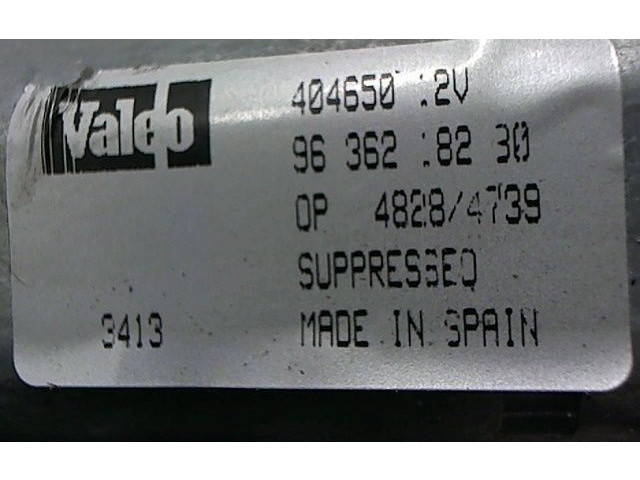 Моторчик заднего дворника 96-362-182-80, 404650 Citroen Xsara