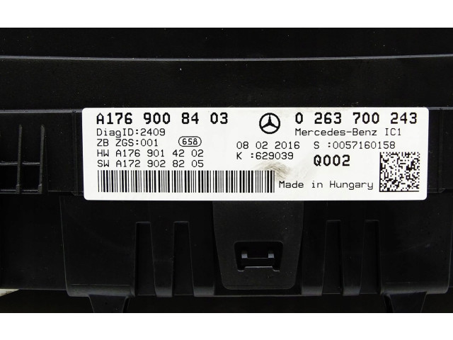Панель приборов A1769008403   Mercedes-Benz A W176       