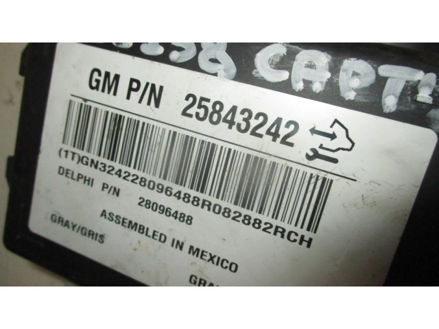 Блок комфорта 25843242   Chevrolet Captiva   