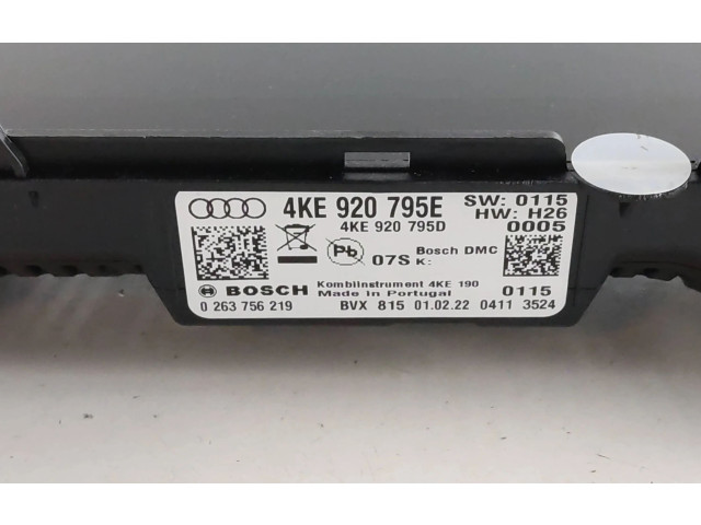 Панель приборов 4KE920795E, 4KE920795D Audi e-tron