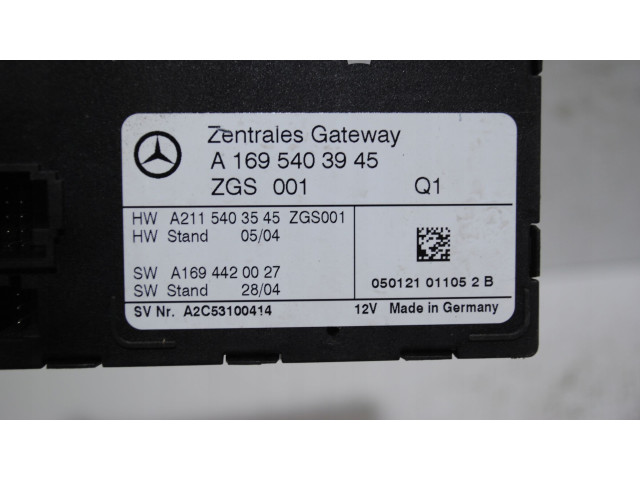 Блок управления A1695403945 Mercedes-Benz A W169