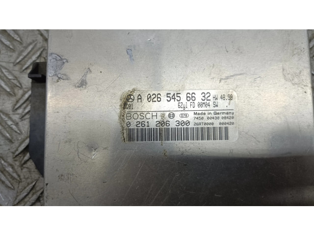 Блок управления двигателя 0265456632   Mercedes-Benz R W251